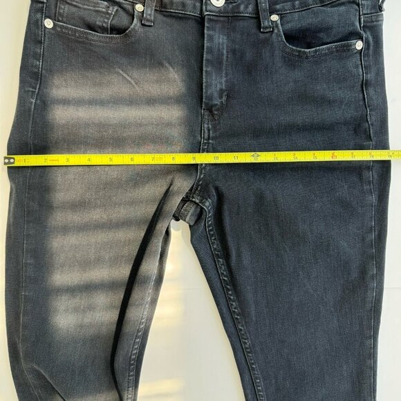 Tristan Black Jeans Slim Urban Straight Silhouette Size 12 - Picture 11 of 14